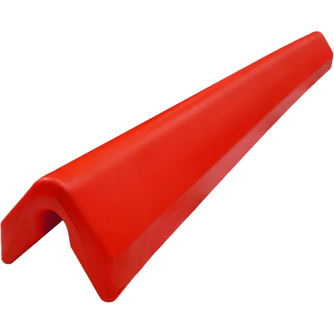 Причальный кранец L-образный красный 890х110х80мм (ДУ-1-К, 10258121)